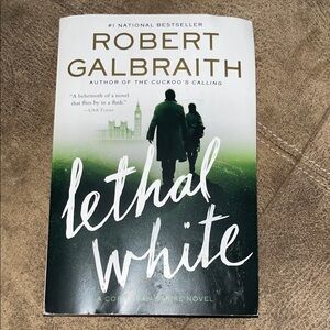 Lethal White Hardcover Coffee Table Book - Green & White